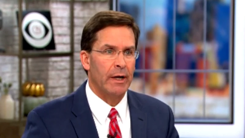 Mark Esper: Conquering Hamas Requires Confronting Iran "Once and for All"
