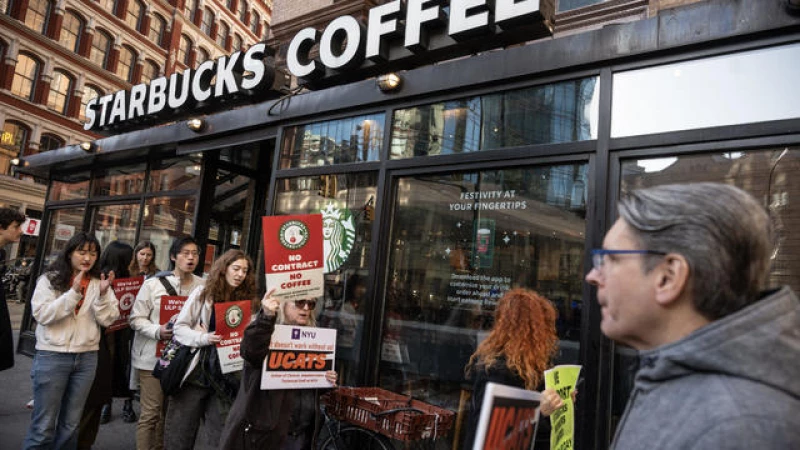 "Massive Starbucks Workforce Stages Revolutionary "Red Cup Rebellion""