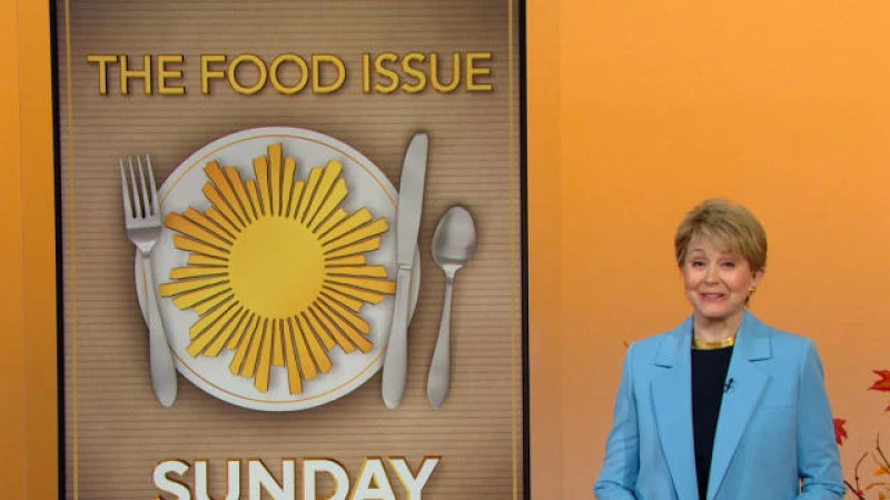 Delicious Delights Await: Unveiling "Sunday Morning's" Mouthwatering Food Issue (November 19)