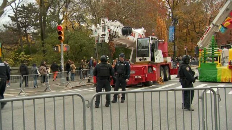 "NYPD's Unprecedented Security Measures for Macy's Thanksgiving Day Parade"