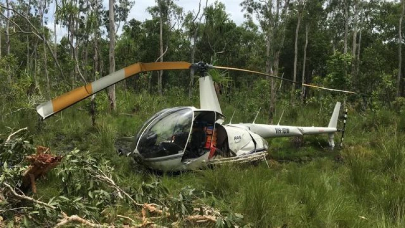 Daring Crocodile Egg Hunter Meets Tragic Fate as Helicopter Runs Out of Fuel