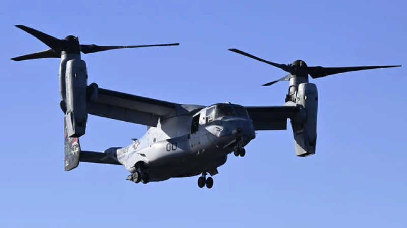 Dramatic US Military Osprey Plunges into Japanese Waters: Coast Guard Reports