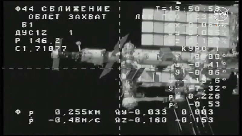 "Russian Cargo Ship Successfully Arrives at the International Space Station, Bringing Essential Supplies!"
