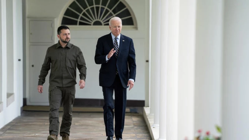 "Biden Extends a Historic Invitation to Ukrainian President Zelenskyy, Setting the Stage for a Momentous White House Summit"