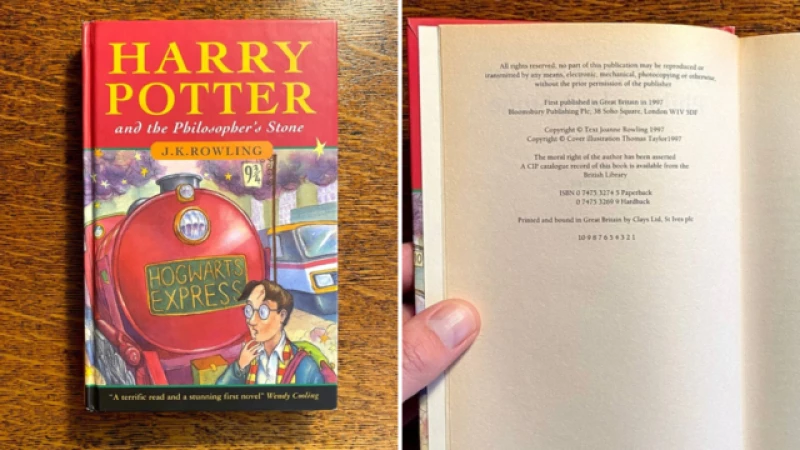 Rare First Edition of Harry Potter Discovered in Bargain Bin Fetches $69,000 at Auction