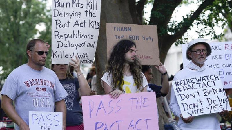 "PACT Act unveils shocking truth: Over 5 million veterans exposed to toxins!"