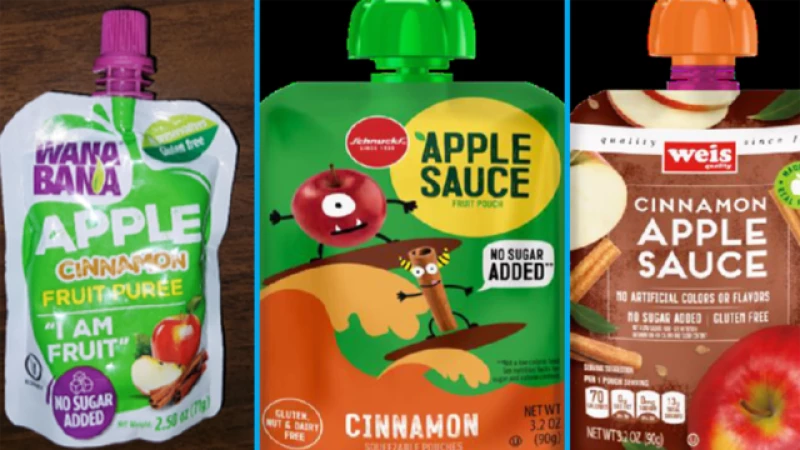 Over 200 lead poisoning cases traced back to tainted applesauce