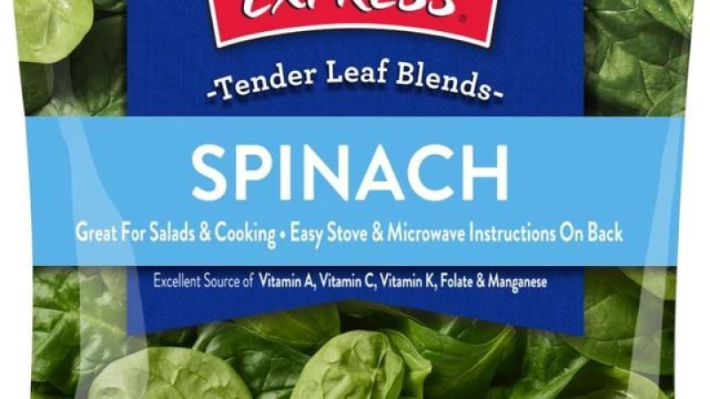 "Spinach Recall: Fresh Express Takes Action in 7 States Amid Listeria Concerns"