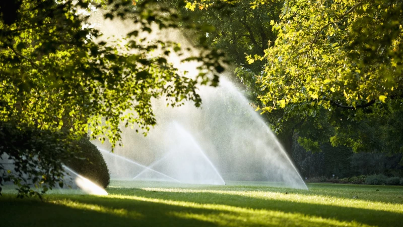 How long should you run your sprinklers to match the power of an inch of rainwater?