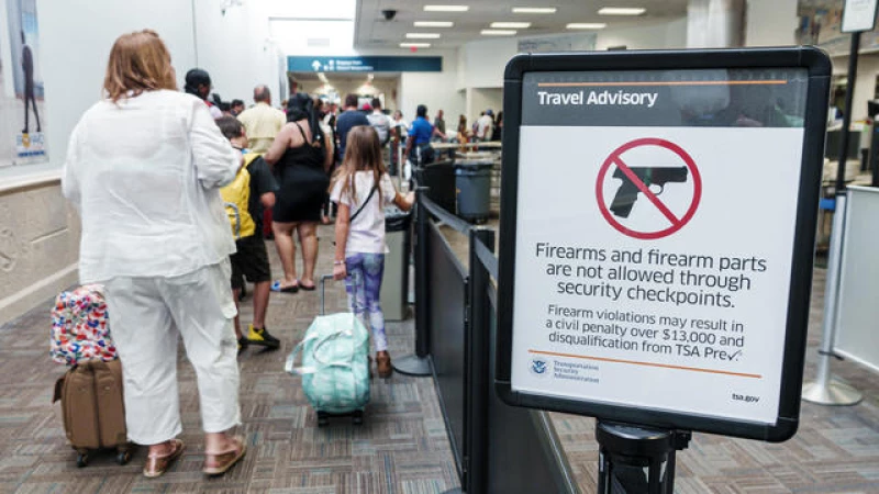 TSA Foils Woman's Plot to Smuggle Loaded Gun on Christmas Eve Flight at Reagan National Airport
