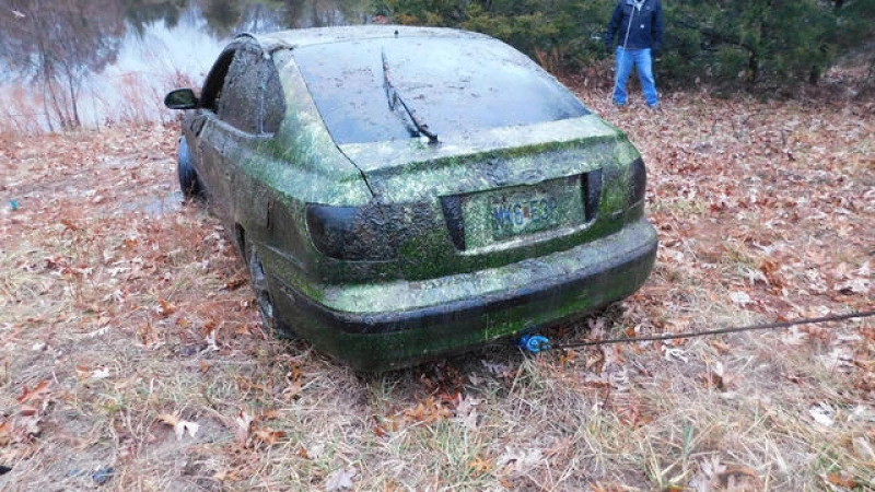 YouTuber's Remarkable Discovery: Human Remains Unearthed in Pond with Missing Man's Car
