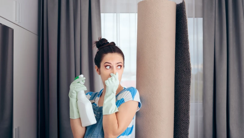 Get Rid of Funky Odors in Your Old Rug Using This Everyday Household Ingredient