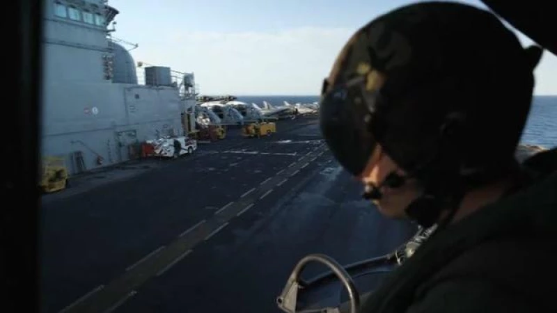 On the frontline: Inside a U.S. warship prepared for the aftermath of the Israel-Hamas conflict