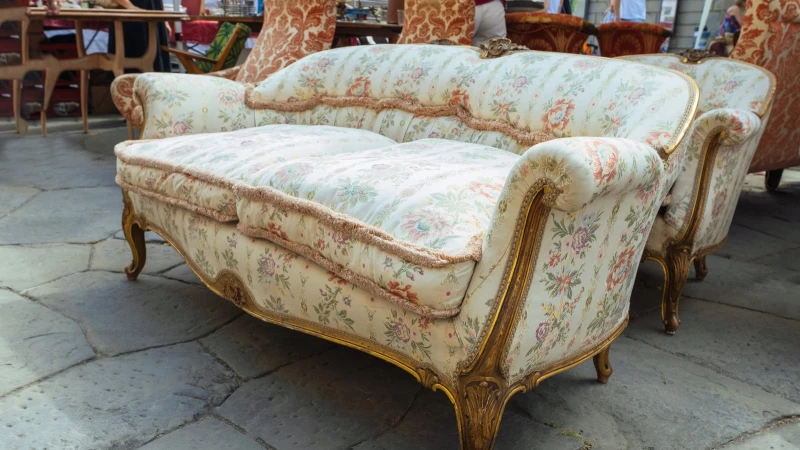 "Uncover the Chilling Truth Behind Estate Sale Sofas - A Must-Read!"