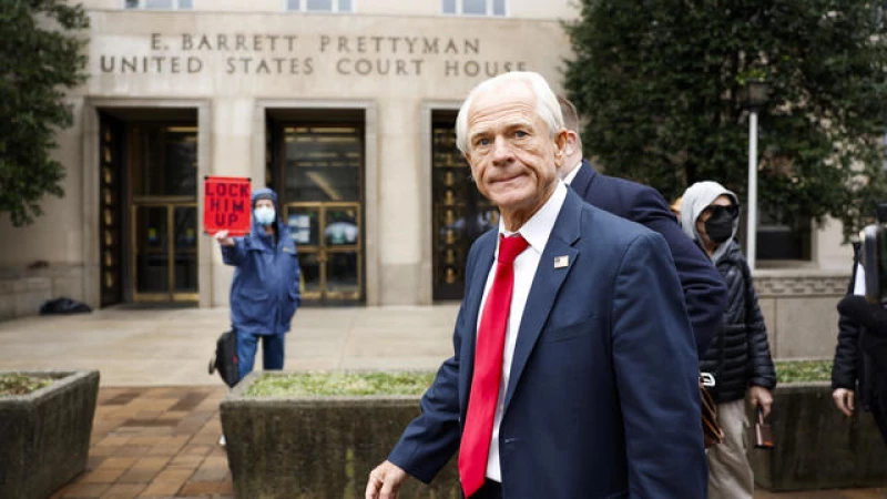 Peter Navarro's Fate Sealed: Prison Time Looms as Chief Justice Denies Delay Request