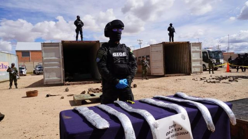 Bolivia Celebrates Record-Breaking Drug Seizure: Second Largest in History!
