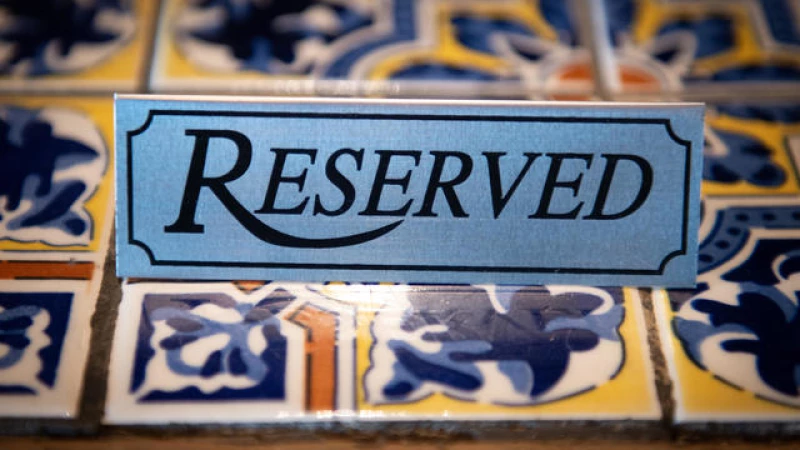 "Secure Your Table Now: Restaurant Reservations Come with a $100 Price Tag"