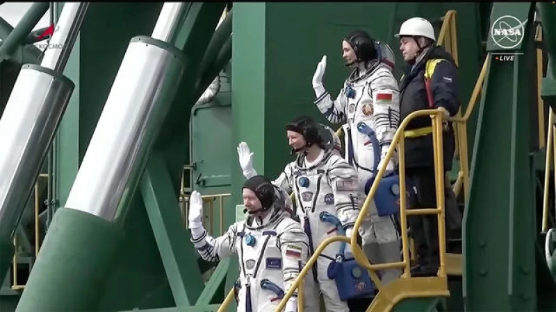 Exciting News: Russia Sends Daring Crew of Two Women and One Man to Space Station