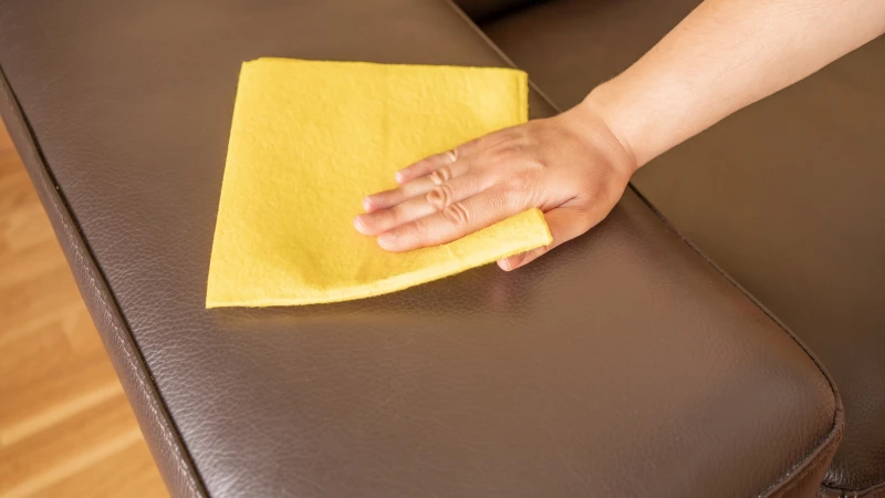 Get Rid of Stubborn Grease Stains on Your Leather Furniture Using This Everyday Household Item!