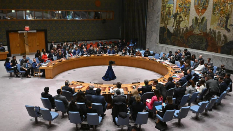U.N. Security Council Calls for Urgent Cease-Fire in Israel-Hamas Conflict