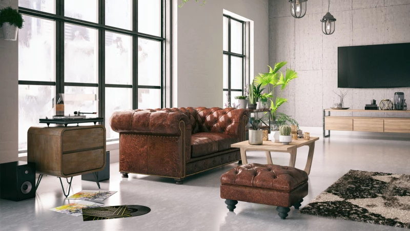 "Timeless Elegance: Discover the Vintage-Style Sofa That Transforms Any Space"