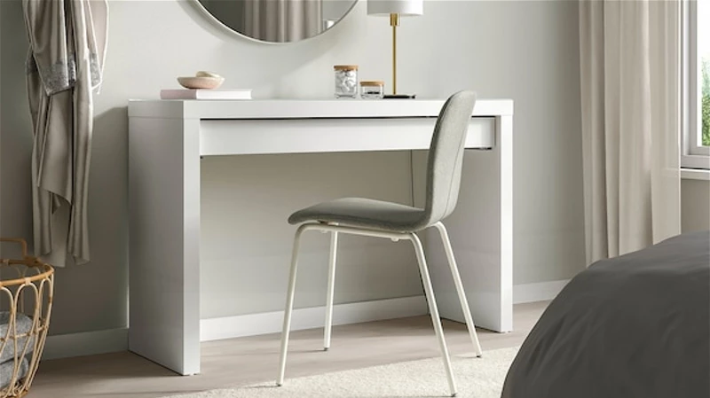Discover the TikTok Sensation: IKEA MALM Dressing Table - Your Ultimate Bedroom Vanity!