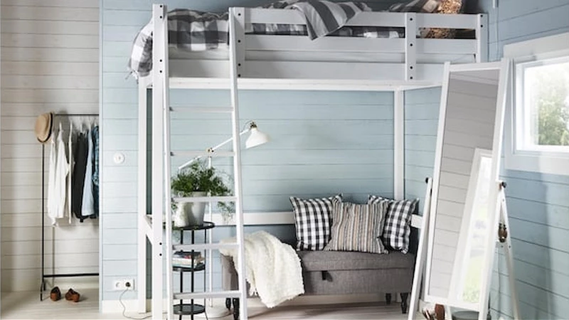 Transform Your IKEA Loft Bed into a Versatile Desk for Endless Hobbies