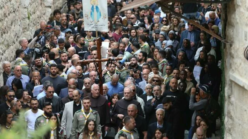 Easter Celebration in Jerusalem: Christians Navigate War with Caution