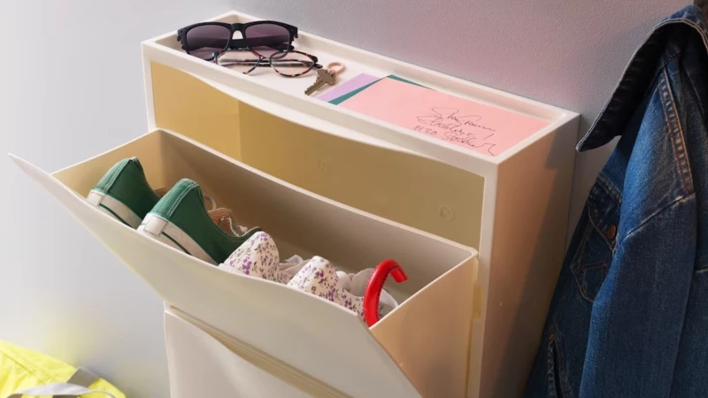 Transform Your IKEA TRONES Shoe Cabinet into a Stylish Masterpiece with This DIY Makeover
