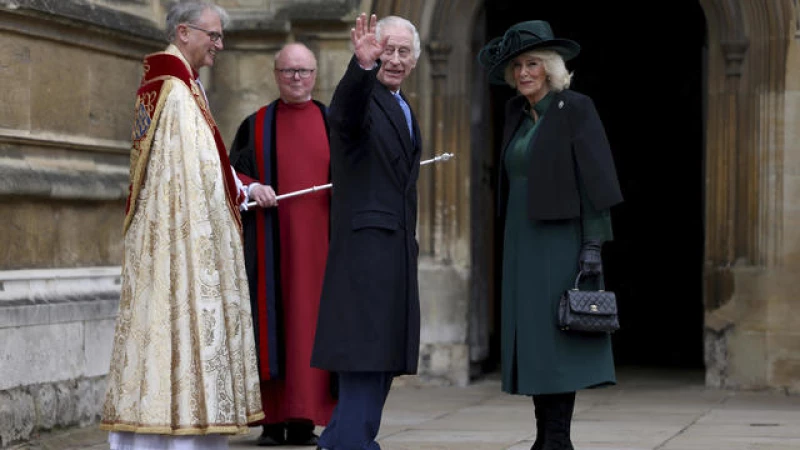 King Charles Makes Inspiring Comeback: Attends Easter Service in First Public Appearance Since Cancer Diagnosis