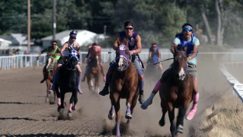 Experience the Thrilling Indian Relay Races: Where Horse Nations Tribes Connect with the Warriors of the Past