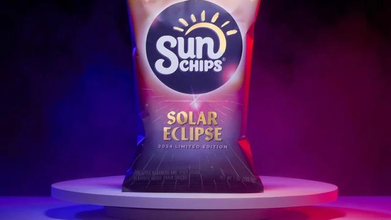 "Indulge in Solar Eclipse: Brands Offer Special Deals on Chips, Pizza, and Beer!"
