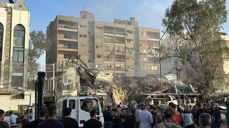 Iran Promises Retaliation After Israeli Airstrike Hits Its Consulate in Damascus