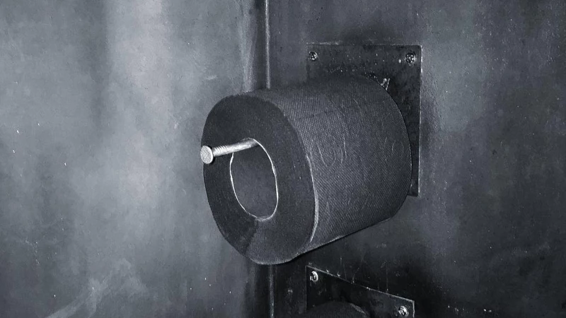 Unveiling the Mystery: The Black Toilet Paper Trend - What's the Purpose? Find Out Here!