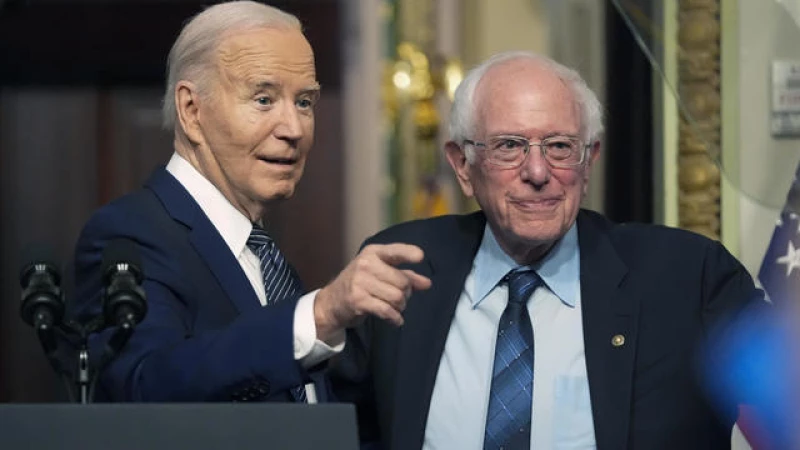 "Breaking News: Biden and Bernie Sanders Celebrate Significant Reduction in Inhaler Prices!"