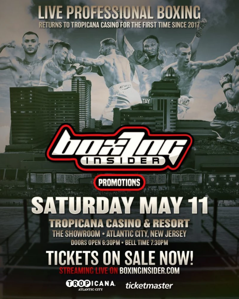 "Exciting News: Boxing Insider Revives Atlantic City with Epic Event on May 11!"