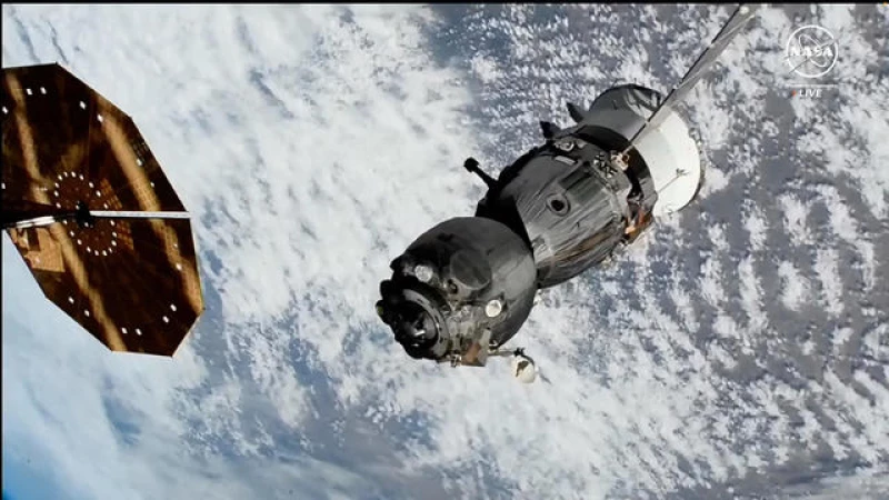 "Soyuz Capsule Safely Returns U.S. Astronaut and Station Crewmates to Earth"