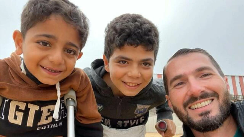 Medical Mission: Doctor Brings Healing to Gaza's War-Injured Children