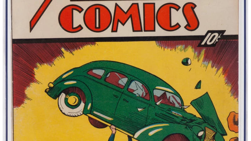 Rare Find: Original 1938 Superman Comic Fetches $6 Million at Auction