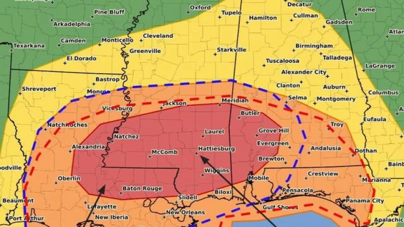 Impending Danger: Southeast Braces for Severe Weather, Flooding, and Tornadoes