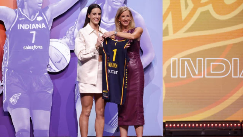 Exciting News: Caitlin Clark Makes History as No. 1 Pick in WNBA Draft by Indiana Fever