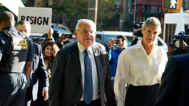 Senator Menendez's Bribery Trial: Could His Wife Be the Key to His Defense?