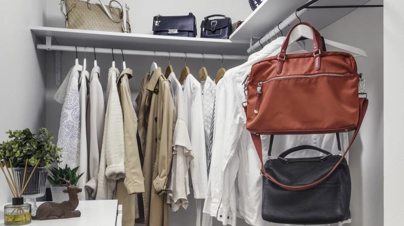 Discover the Genius TikTok Hack for Stylish Handbag Storage Using IKEA Glass Display Cabinet