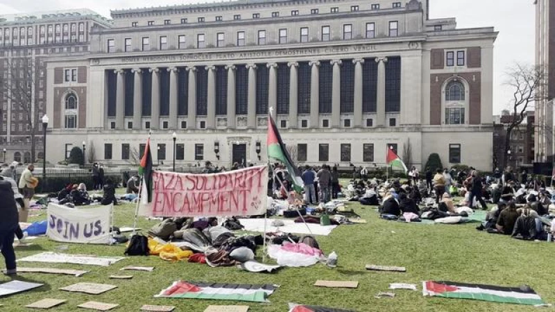 "Unstoppable: Columbia University Protests Enter 5th Day"